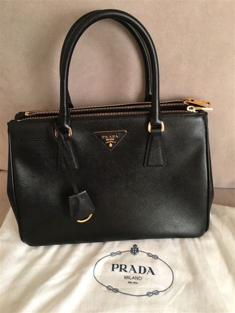 prada saffiano leather tote black nero|prada saffiano lux tote small.